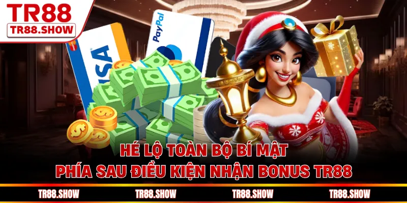 Hé lộ toàn bộ bí mật phía sau điều kiện nhận bonus Tr88 