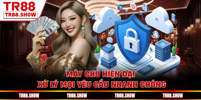 Máy chủ hiện đại xử lý mọi yêu cầu nhanh chóng