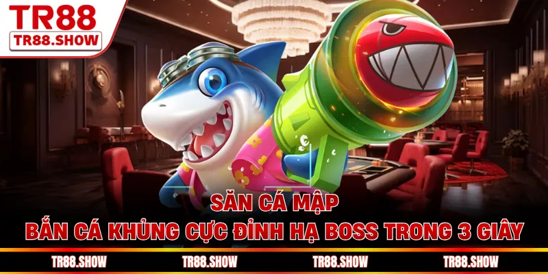 Săn Cá Mập - Bắn Cá Khủng Cực Đỉnh Hạ Boss Trong 3 Giây